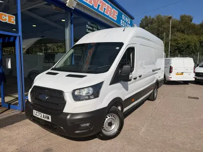 Used Ford Transit 130 HP (95 kW) 2024 White Van