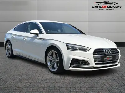 Used Audi A5 S-Line 2017 White Coupe