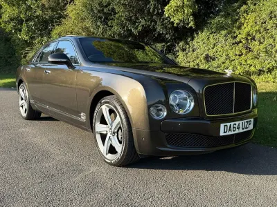 Used Bentley Mulsanne 512 HP (376 kW) 2015 Black Sedan