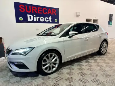 Used Seat Leon FR 2018 White Hatchback