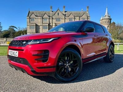 Used Land Rover Range Rover evoque HSE Dynamic 160 HP (117 kW) 2023 Red SUV