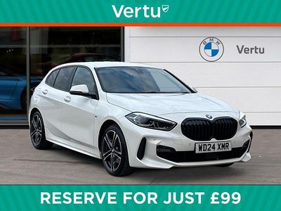 White Used 2024 BMW 118 M Sport Hatchback | £22,865 (Good price)
