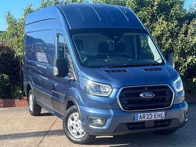 Used Ford Transit Limited 170 HP (125 kW) 2023 Blue Van