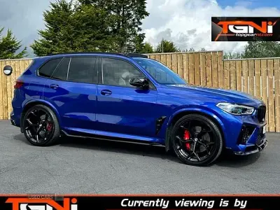 Used BMW X5 M Competition Edition 620 HP (456 kW) 2022 Blue SUV