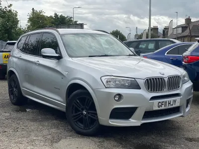 Used BMW X3 M Sport 2011 Silver SUV
