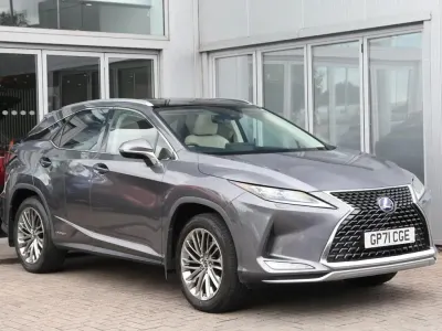 Used Lexus RX450h 308 HP (226 kW) 2021 Grey SUV