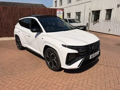 Used Hyundai Tucson N Line 160 HP (117 kW) 2024 White SUV
