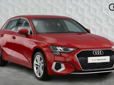 Used Audi A3 Sportback Sport 150 HP (110 kW) 2023 Tango red Hatchback
