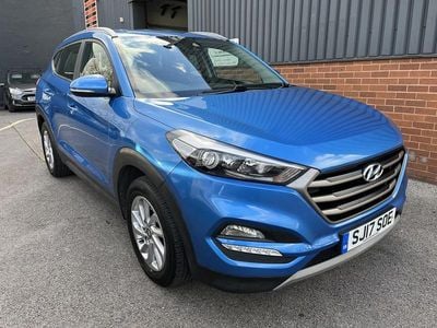 Used Hyundai Tucson SE 116 HP (85 kW) 2017 Blue SUV