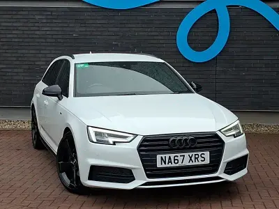 Used Audi A4 Black Edition 150 HP (110 kW) 2017 White Estate