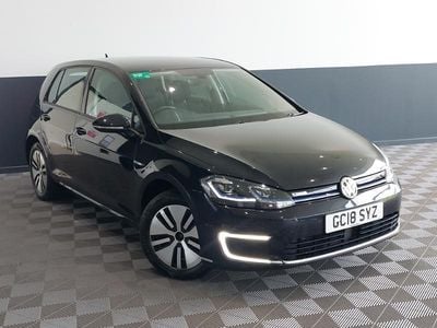 Used VW e-Golf 99 kW (135 HP) 2018 Black Hatchback