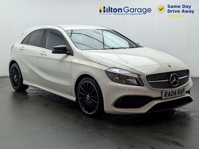 Used Mercedes A200 AMG line 2017 White Hatchback