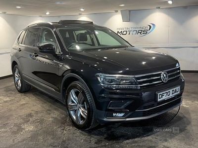 Second-hand VW Tiguan Allspace SEL 150 CP (110 kW) 2021 Negru SUV