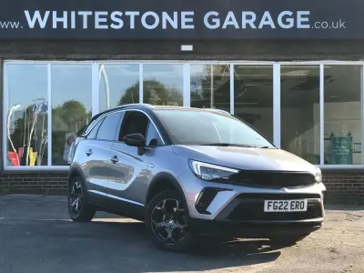 Used Vauxhall Crossland Ultimate 130 HP (95 kW) 2022 Grey SUV