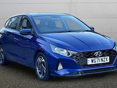 Blue Used 2021 Hyundai i20 Hatchback | £11,999 (Fair price)
