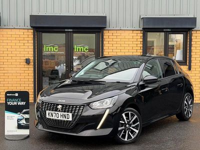 Used Peugeot 208 Allure Premium 2020 Black Hatchback