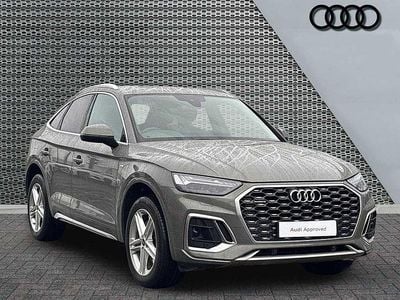 Used Audi Q5 S-Line 201 HP (147 kW) 2022 Chronos grey metallic SUV