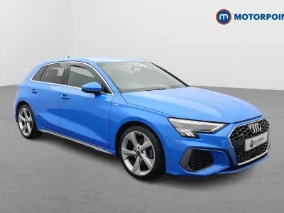 Used Audi A3 S-Line 2023 Blue Sedan