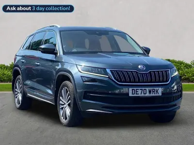 Used Skoda Kodiaq LAURIN & KLEMENT 150 HP (110 kW) 2020 Grey SUV