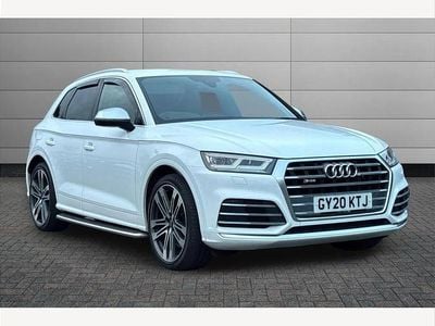 Used Audi SQ5 S-Line 347 HP (255 kW) 2020 White SUV