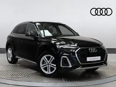 Used Audi Q5 S-Line 204 HP (150 kW) 2021 Black SUV
