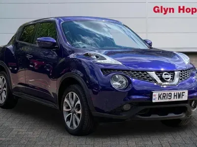 Used Nissan Juke Tekna 113 HP (83 kW) 2019 Blue SUV