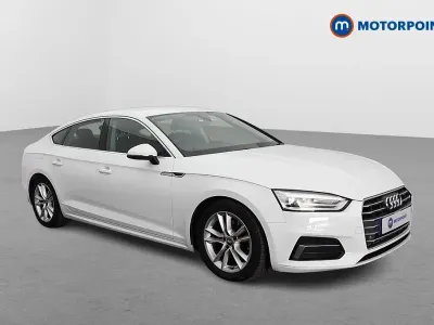 Begagnad Audi A5 Sport 2018 Vit Sportkupé