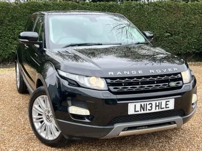 Begagnad Land Rover Range Rover evoque Pure 190 HK (139 kW) 2013 Svart SUV