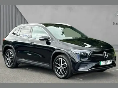 Used Mercedes EQA350 AMG Line Premium 214 kW (292 HP) 2021 Black SUV