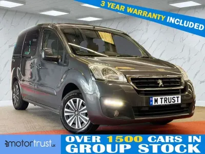 Używany Peugeot Partner 100 KM (73 kW) 2016 Szary Minivan