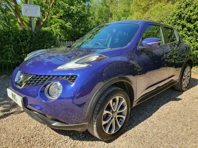 Used Nissan Juke Tekna 2018 Blue SUV