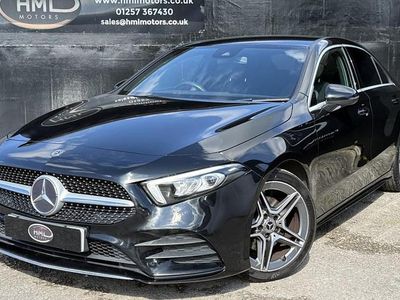 Używany Mercedes A200 AMG line 163 KM (119 kW) 2019 Czarny Sedan/Limuzyna