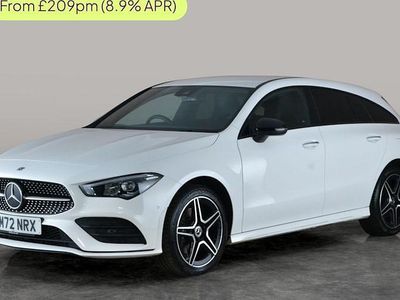 Used Mercedes CLA250e Shooting Brake AMG Line Premium 218 HP (160 kW) 2022 White Estate