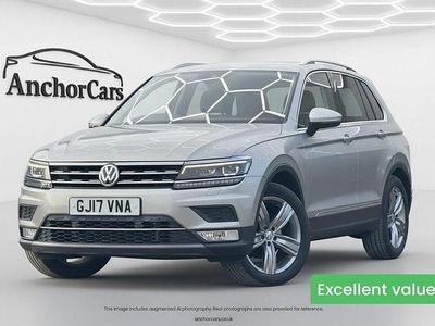 Silver Used 2017 VW Tiguan SEL SUV | £16,490 (Fair price)