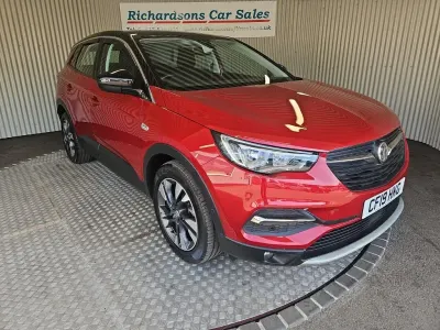Used Vauxhall Grandland X Sport 130 HP (95 kW) 2019 Red SUV