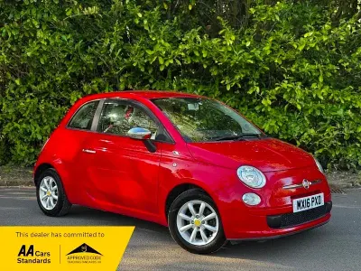 Used Fiat 500 Lounge 85 HP (62 kW) 2025 Red Hatchback