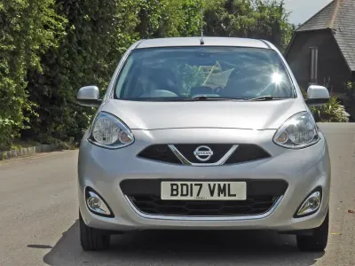 Used Nissan Micra Acenta 2017 Satin silver metallic Hatchback