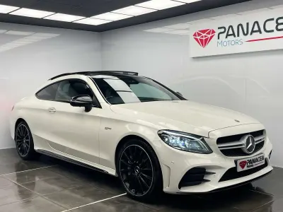 Used Mercedes C43 AMG Premium Plus 2020 White Coupe