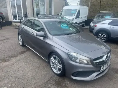 Käytetty Mercedes A160 AMG line 2018 Harmaa Viistoperä