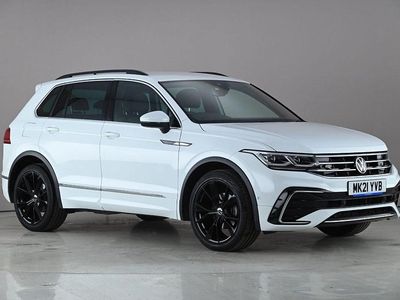 Used VW Tiguan R-line 150 HP (110 kW) 2021 White SUV