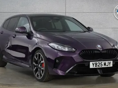 Used BMW 120 M Sport 168 HP (123 kW) 2025 Purple Hatchback