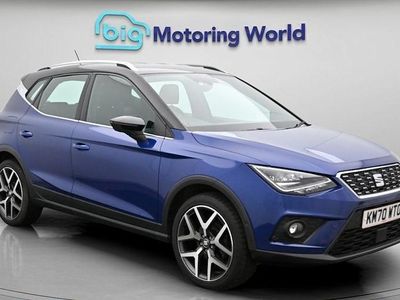 Used Seat Arona XCELLENCE Lux 110 HP (80 kW) 2021 Blue SUV