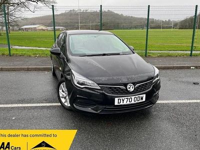 Used Vauxhall Astra 122 HP (89 kW) 2020 Black Hatchback