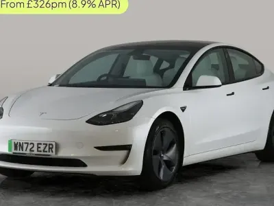 Used Tesla Model 3 Long Range AWD 366 kW (498 HP) 2022 White Sedan