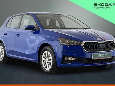 Usado Skoda Fabia Comfort 95 HP (69 kW) 2023 Azul Citadino