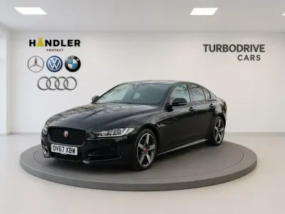 Gebraucht Jaguar XE R-Sport 249 PS (183 kW) 2017 Schwarz Limousine
