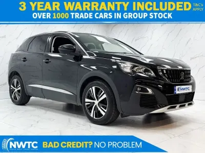 Used Peugeot 3008 Allure 120 HP (88 kW) 2018 Black SUV