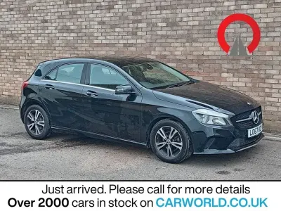 Używany Mercedes A180 SE 109 KM (80 kW) 2017 Czarny Hatchback