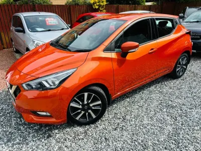 Usado Nissan Micra Acenta Limited Edition 90 HP (66 kW) 2018 Laranja Citadino