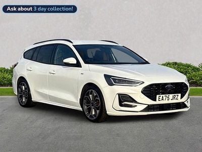 White New 2025 Ford Focus ST-Line X Estate | £23,811 (Fair price)